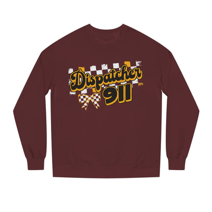 Dispatcher 911 Crewneck Sweatshirt — Emergency Dispatcher Gift