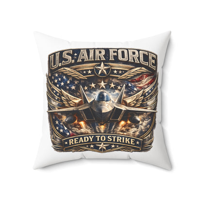 U.S. Air Force 'Ready to Strike' Decorative Pillow