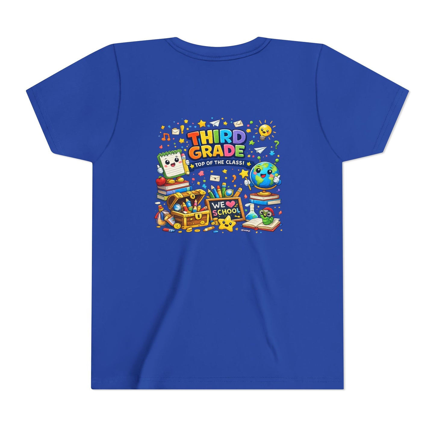 Third Grade Kids Tee — "Third Grade Out of the Classroom" Back-to-School Youth Shirt