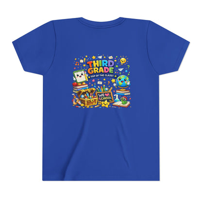 Third Grade Kids Tee — "Third Grade Out of the Classroom" Back-to-School Youth Shirt