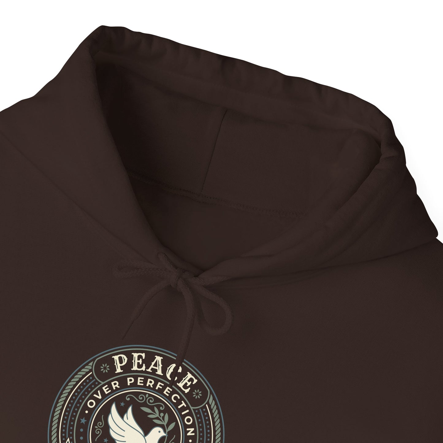 Peace Over Perfection - Proverbs 17:1 Hoodie