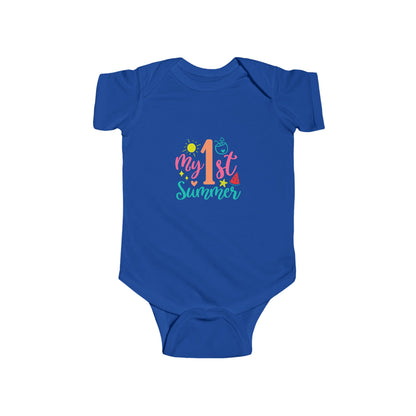 My 1st Summer Infant Bodysuit – Baby Milestone Romper