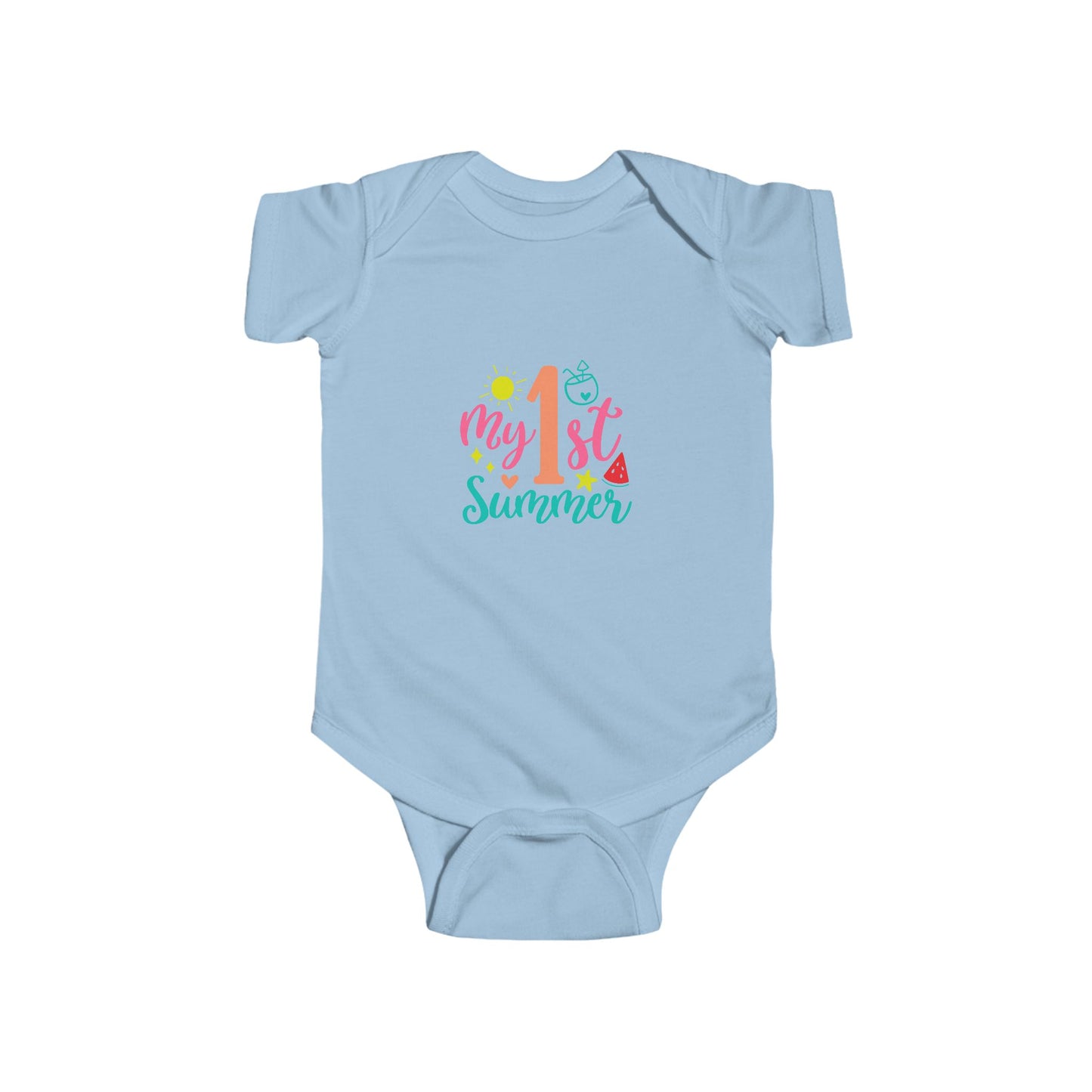 My 1st Summer Infant Bodysuit – Baby Milestone Romper