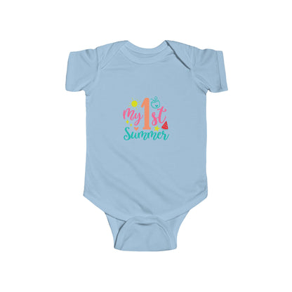 My 1st Summer Infant Bodysuit – Baby Milestone Romper
