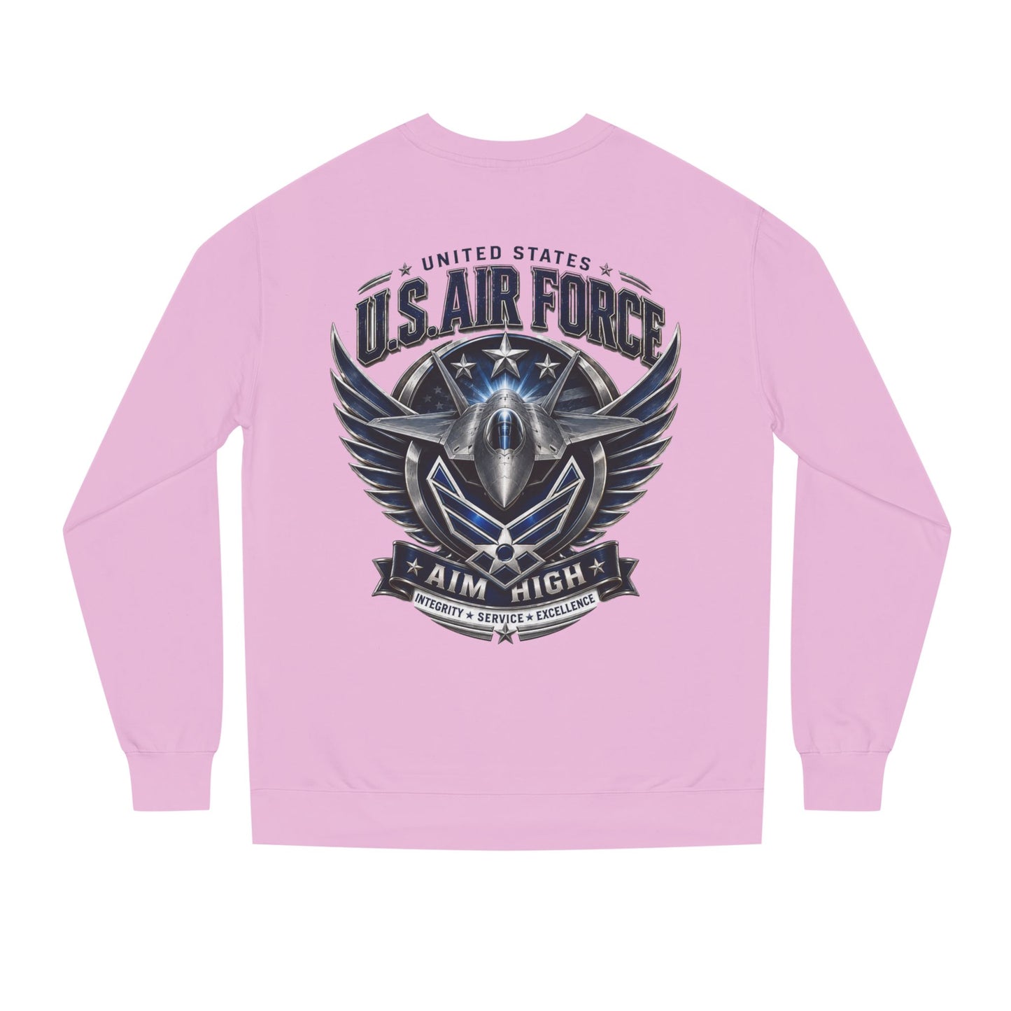 U.S. Air Force 'Aim High' Crewneck Sweatshirt — Military Aviation Graphic