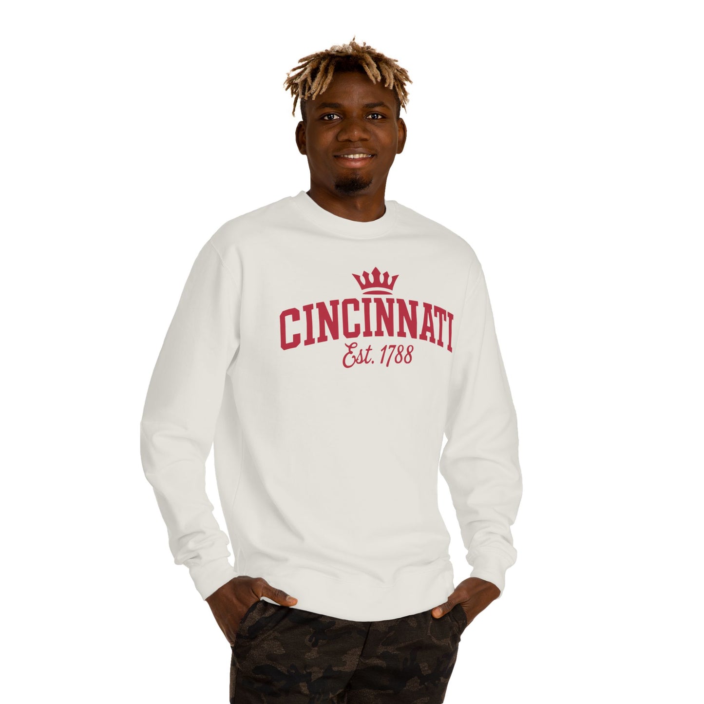 Cincinnati Est. 1788 Crewneck Sweatshirt — Vintage City Pride