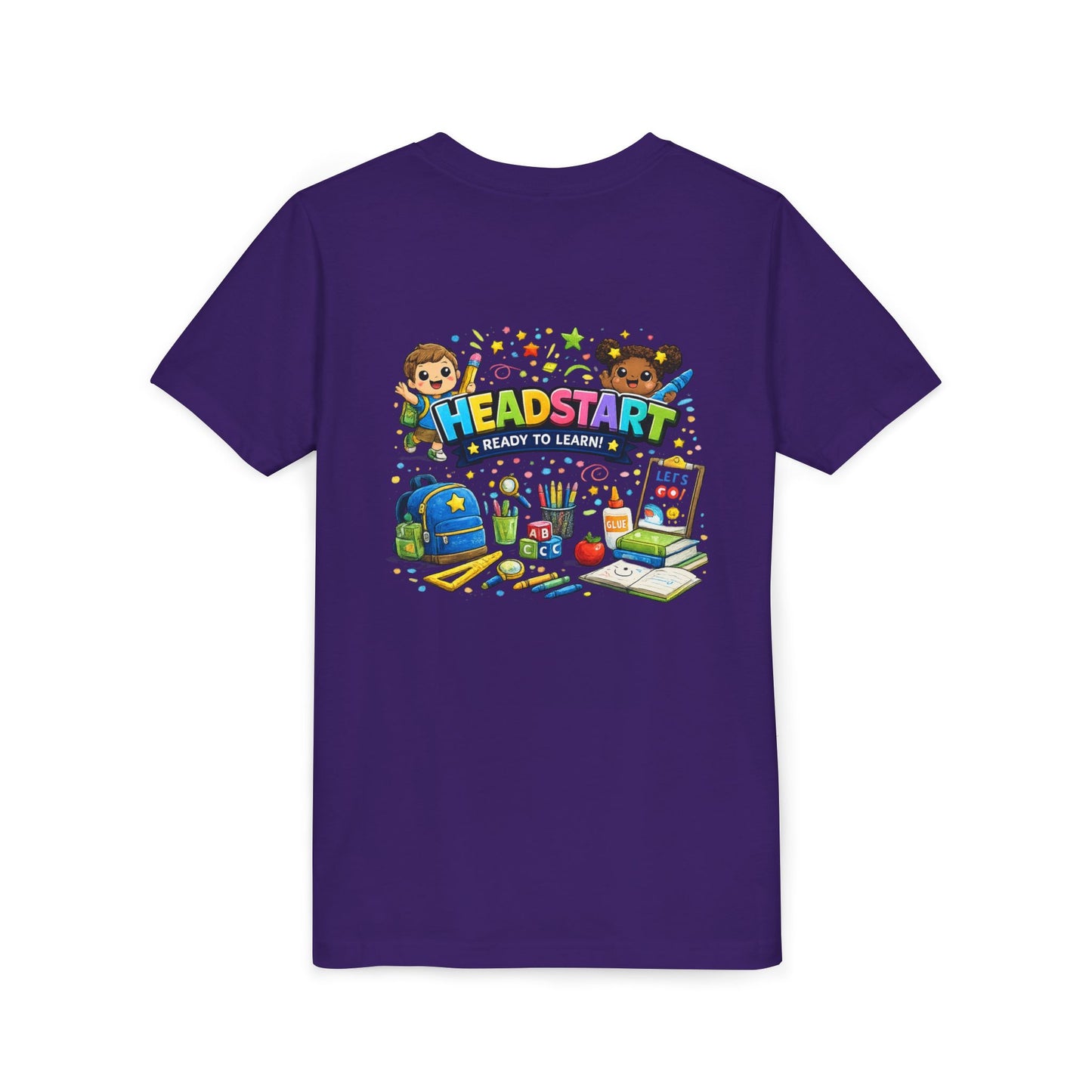 Headstart Kids T-Shirt - Ready to Learn Back-to-School Tee