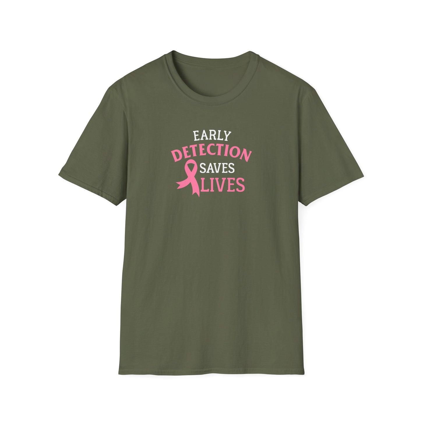 Early Detection Saves Lives T-Shirt