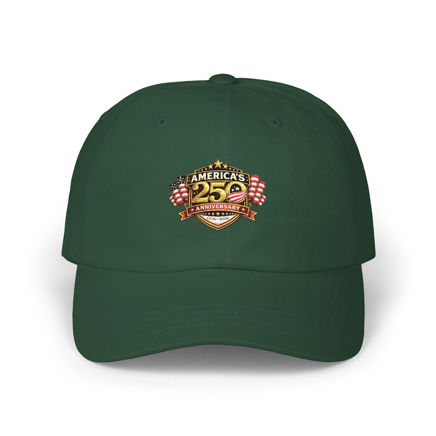Baseball Cap — "America's 25th" Vintage Racing Patch Dad Hat