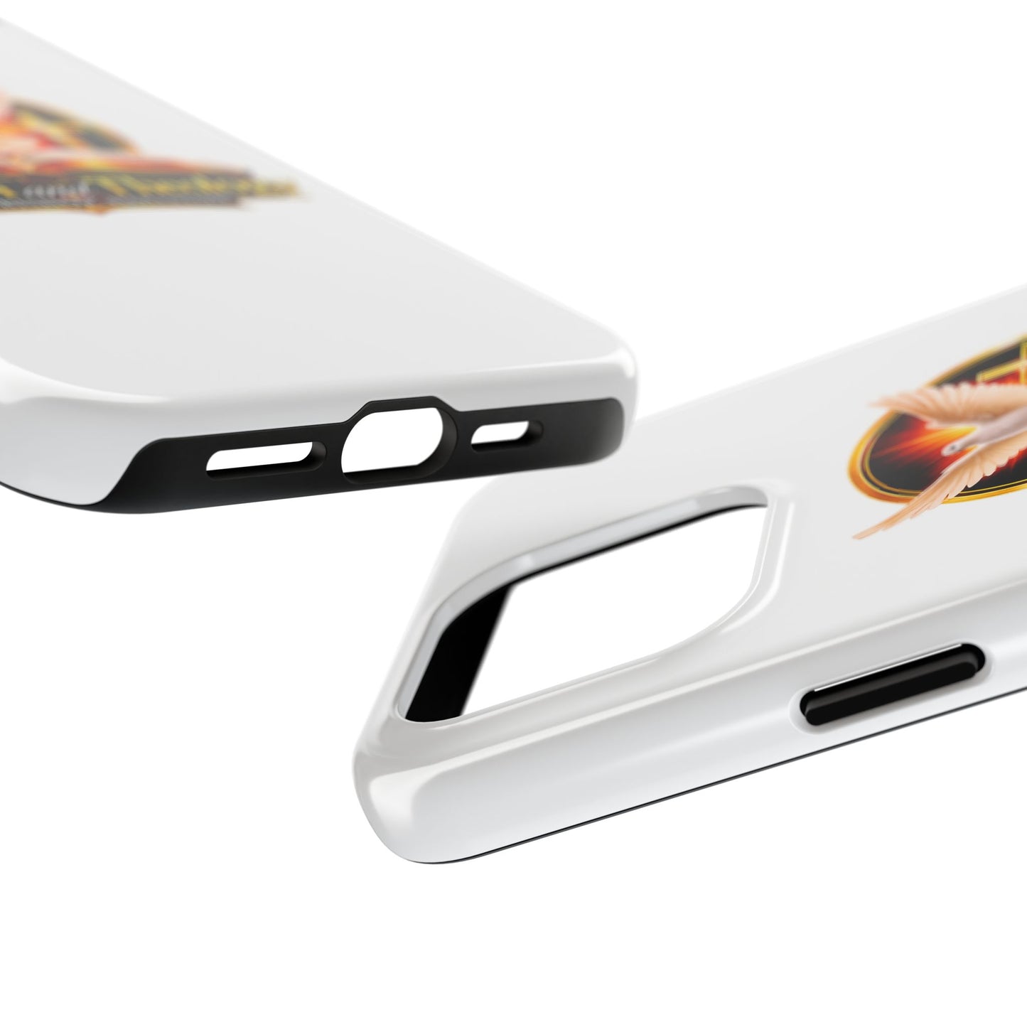 Wisdom and Theology Tough Phone Case — Christian Dove & Cross Design