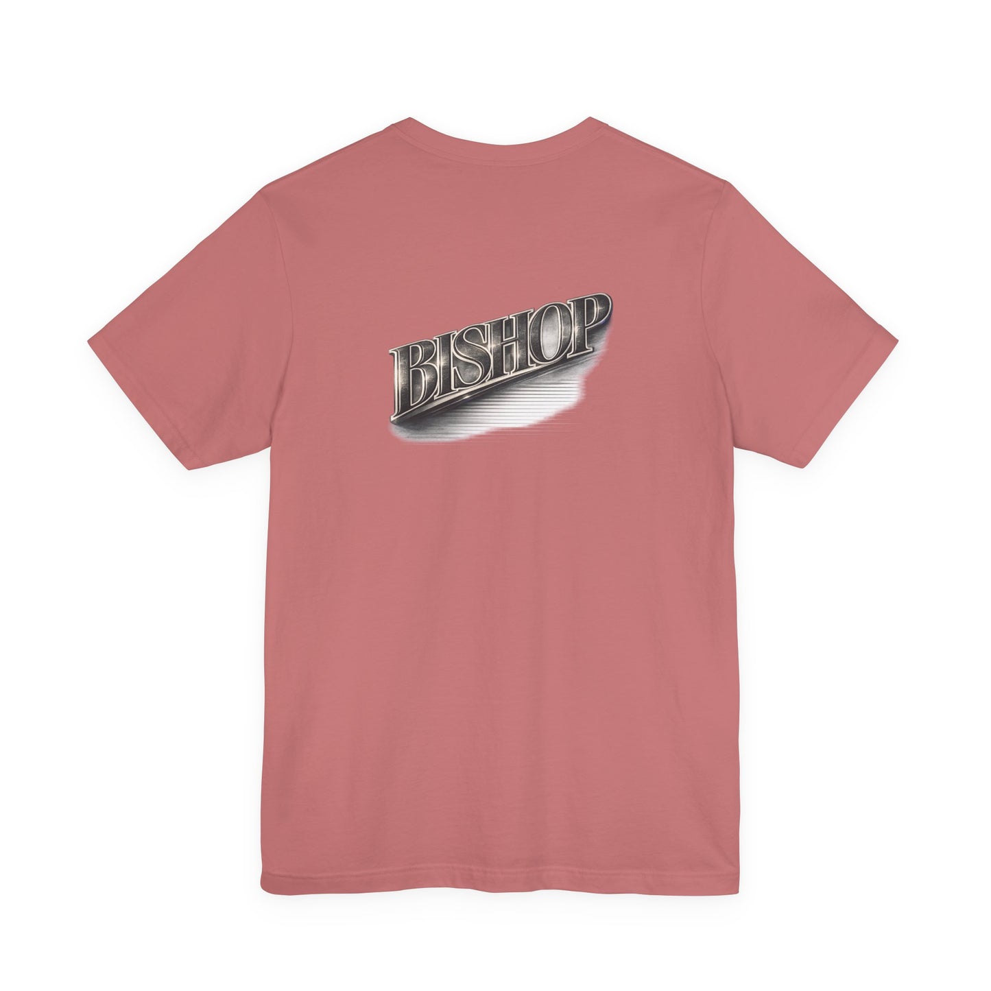 Bishop Retro Chrome Logo T‑Shirt