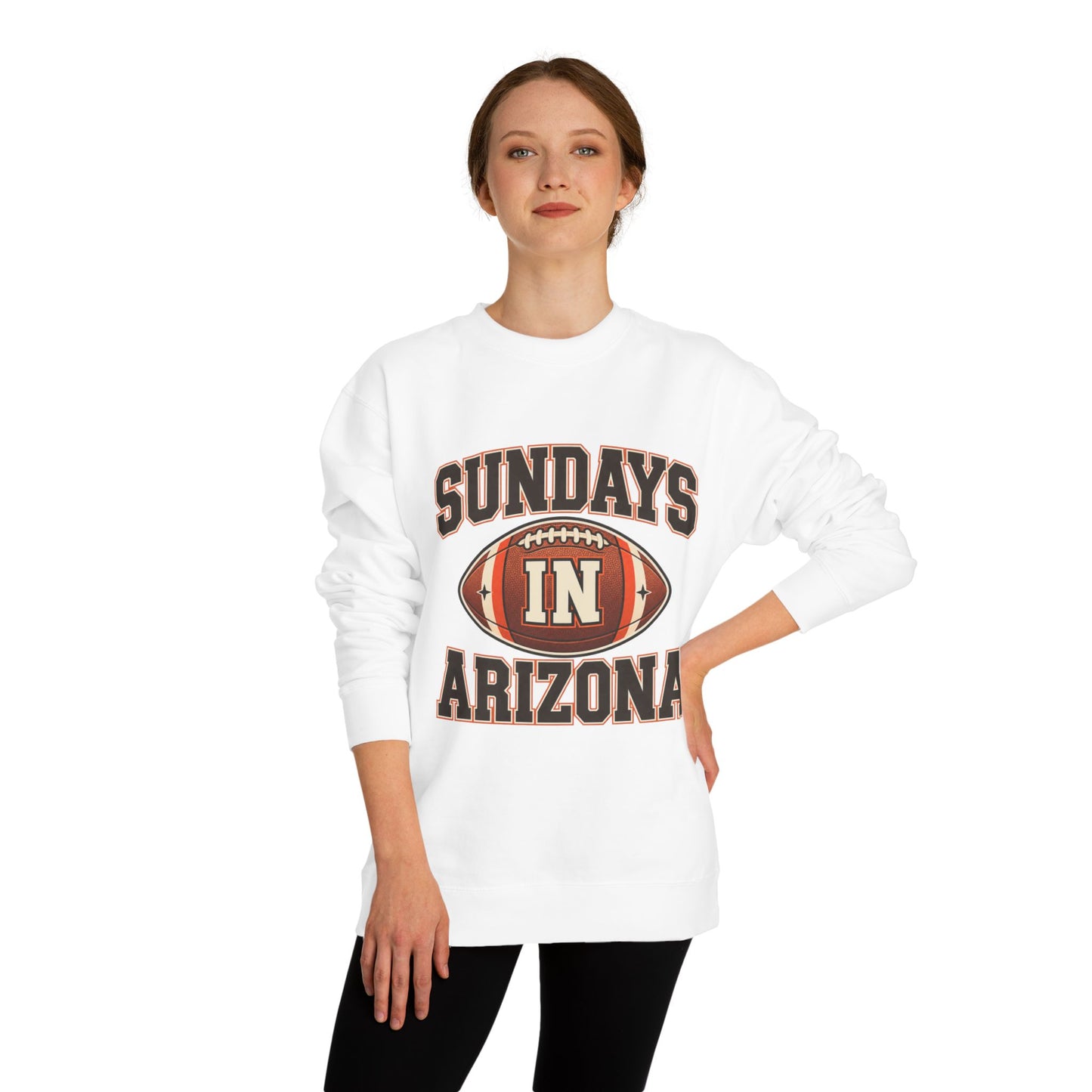 Sundays in Arizona Football Sweatshirt