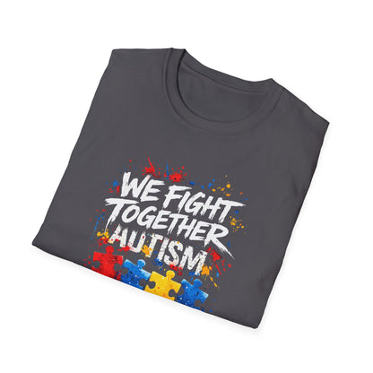 We Fight Together Autism T-Shirt
