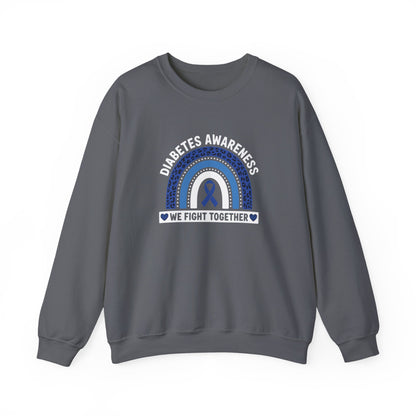 Diabetes Awareness We Fight Together Sweatshirt