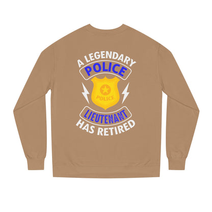 Retired Police Lieutenant Sweatshirt — Legendary Badge Crewneck