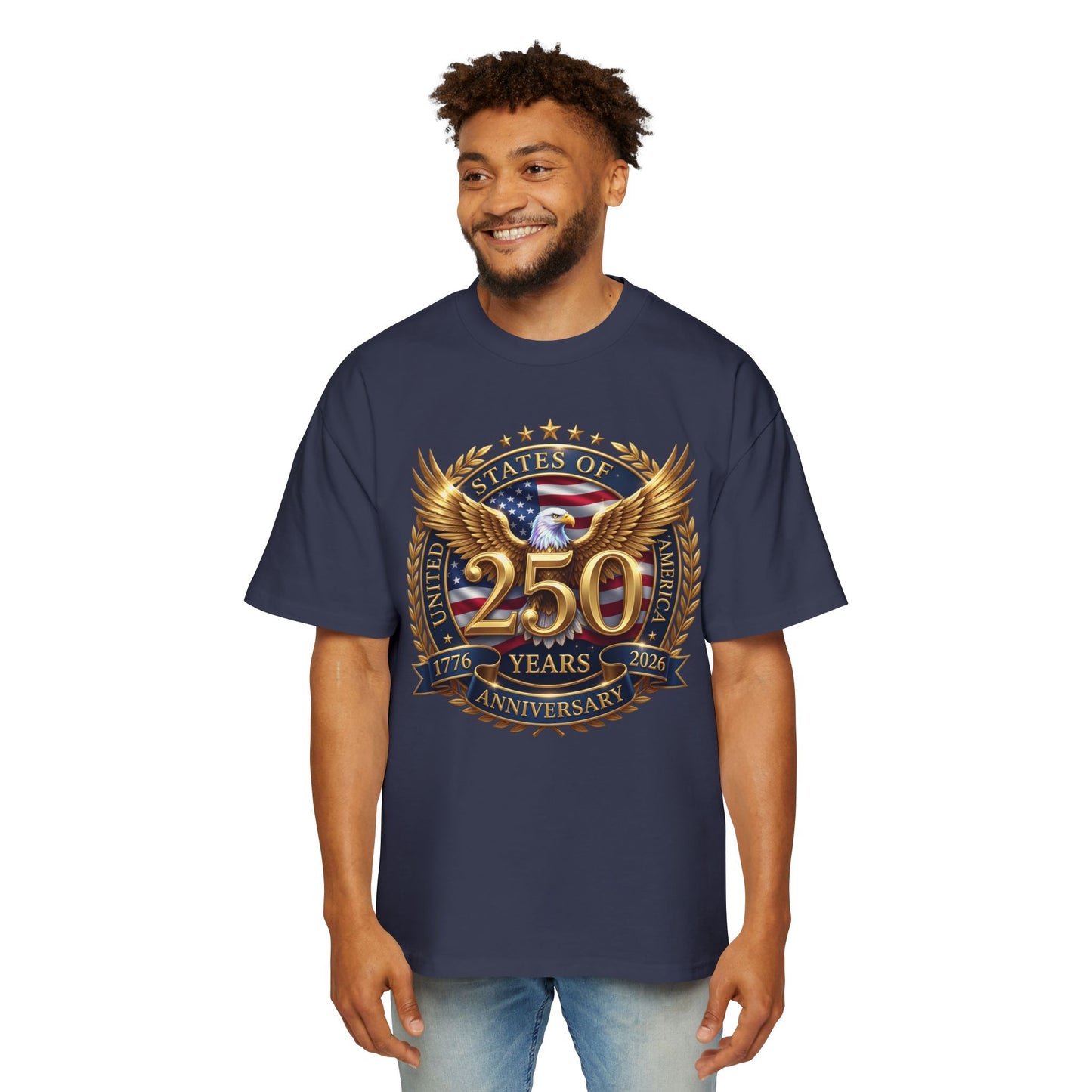 250th Anniversary Eagle T-Shirt — United States 1776–2026 Commemorative Tee