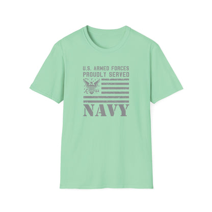 U.S. Armed Forces Proudly Served Navy T-Shirt
