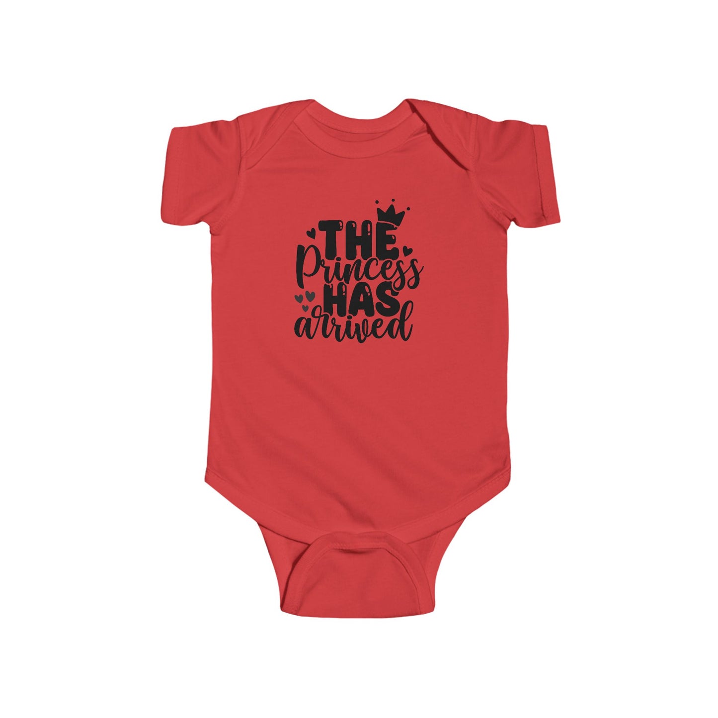 Baby Bodysuit - "The Princess Has Arrived" Newborn Onesie