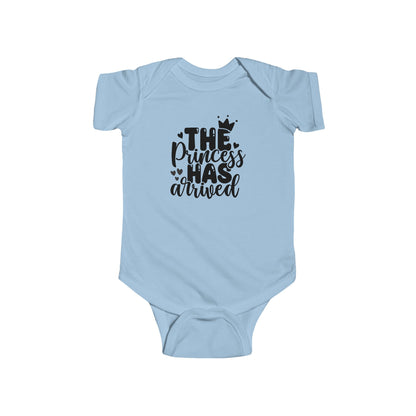 Baby Bodysuit - "The Princess Has Arrived" Newborn Onesie