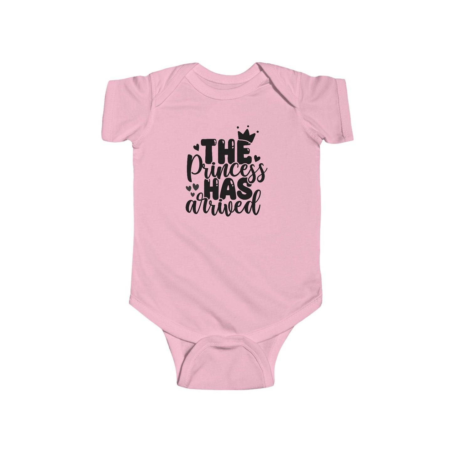 Baby Bodysuit - "The Princess Has Arrived" Newborn Onesie