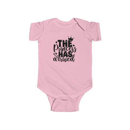 Baby Bodysuit - "The Princess Has Arrived" Newborn Onesie