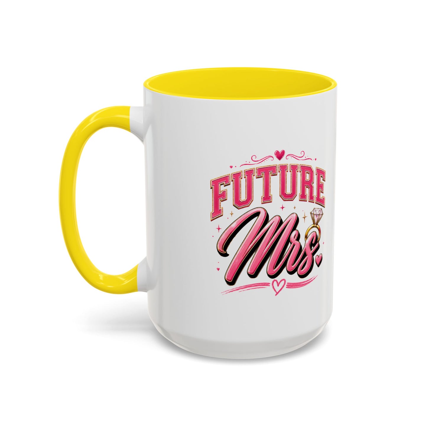 Future Mrs. Accent Coffee Mug — Bridal Bachelorette Gift (11/15oz)