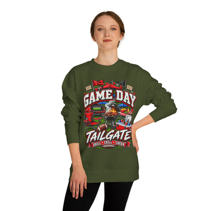Game Day Tailgate Sweatshirt – Grill, Chill & Cheer Crewneck