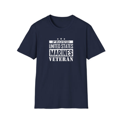 Proud United States Marines Veteran T-Shirt