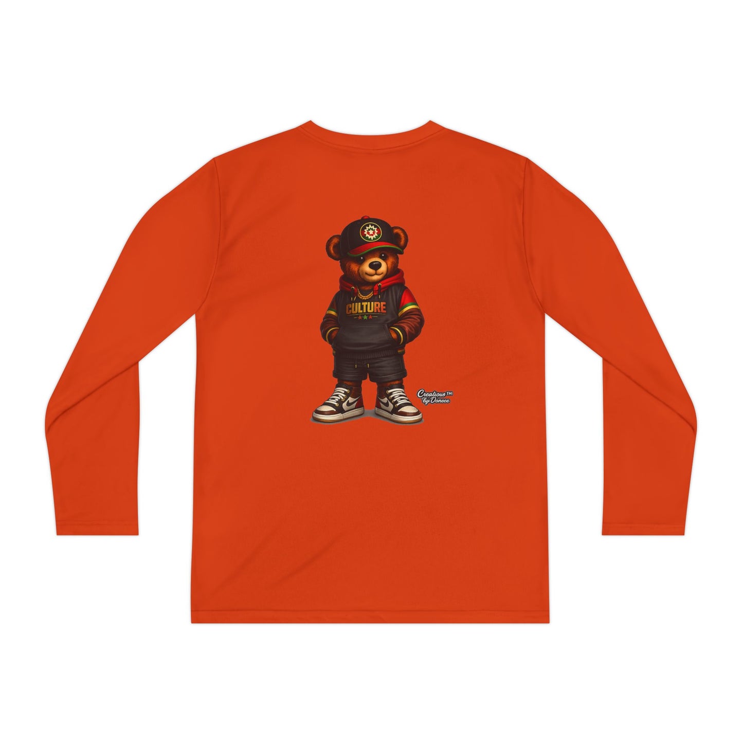 Kids Bear Graphic Long Sleeve Tee — Urban Streetwear Youth Shirt