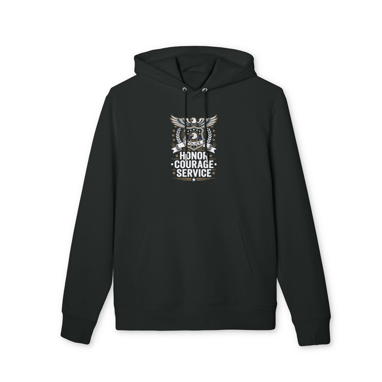 Honor Courage Service Police Hoodie