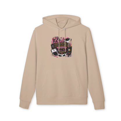 Lash Technician Hoodie — Makeup & Eyelash Artist Graphic Pullover