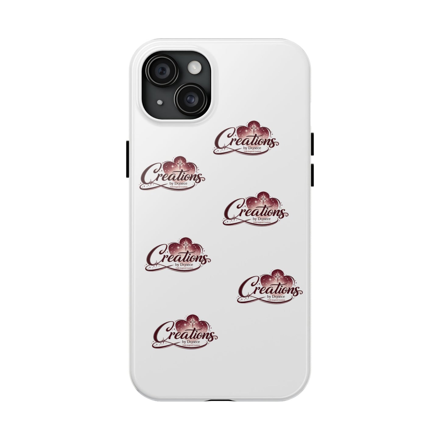 Logo Pattern Tough Phone Case — Creations Repeat Design