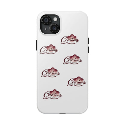 Logo Pattern Tough Phone Case — Creations Repeat Design