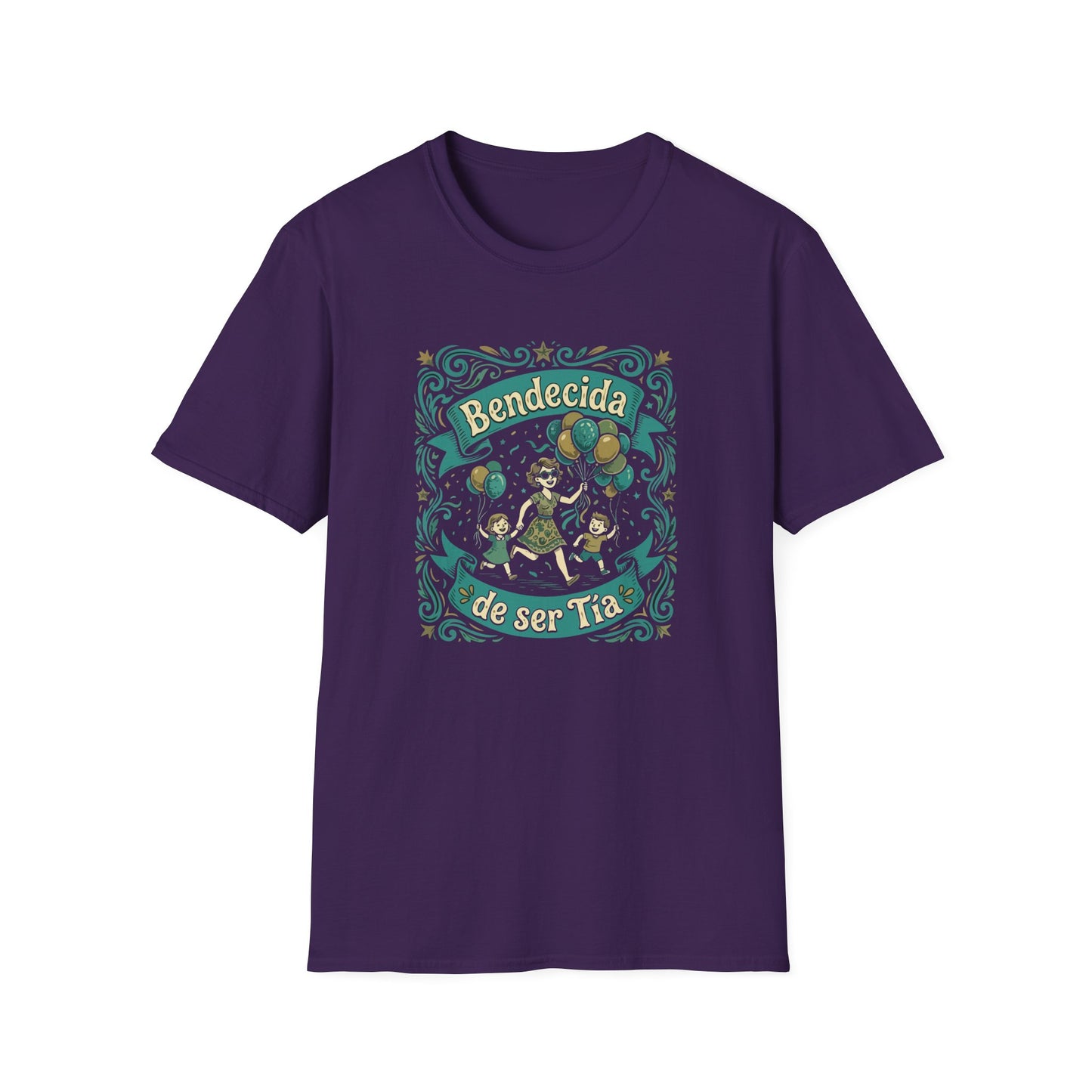 Bendecida de ser Tía (Blessed to Be an Aunt) T-Shirt
