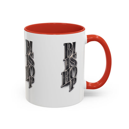 Bishop Vertical Logo Accent Coffee Mug — 11/15oz