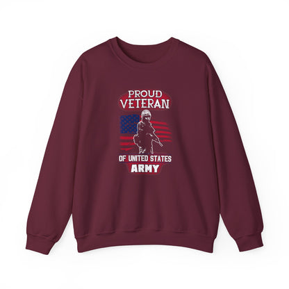 Proud Veteran of United States Army Sweatshirt
