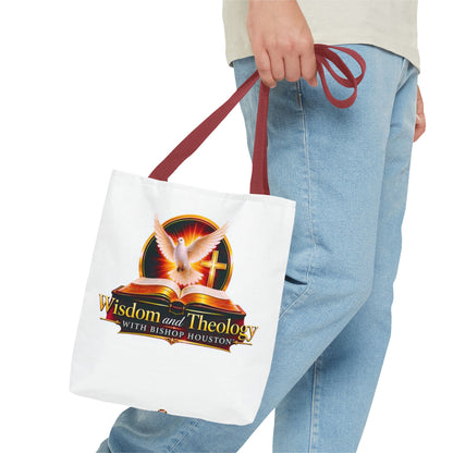 Christian Wisdom & Theology Tote Bag — 'Wisdom and Theology with Bishop Houston' Inspirational Faith Tote
