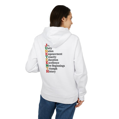 Juneteenth Acrostic Hoodie – Unity Empowerment Celebration Sweatshirt