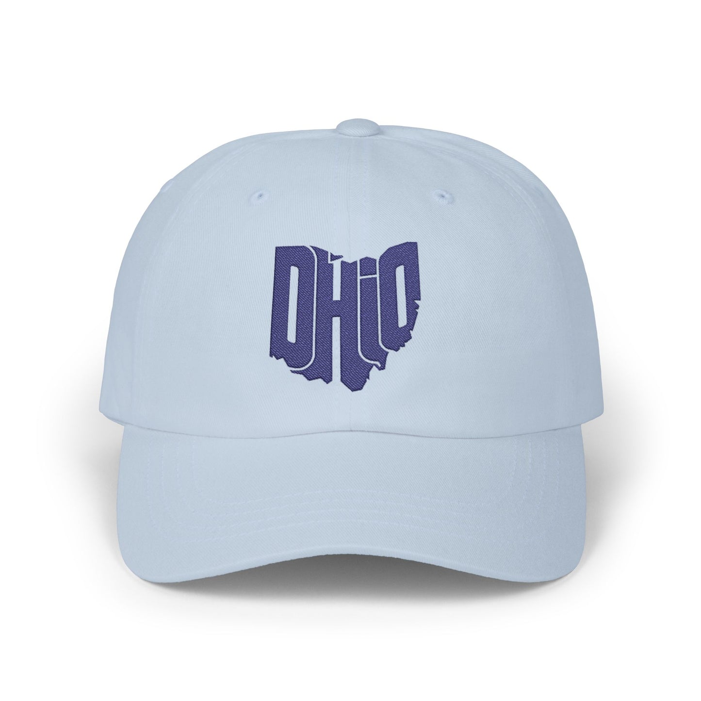 Ohio Outline Dad Cap – Classic Embroidered State Hat