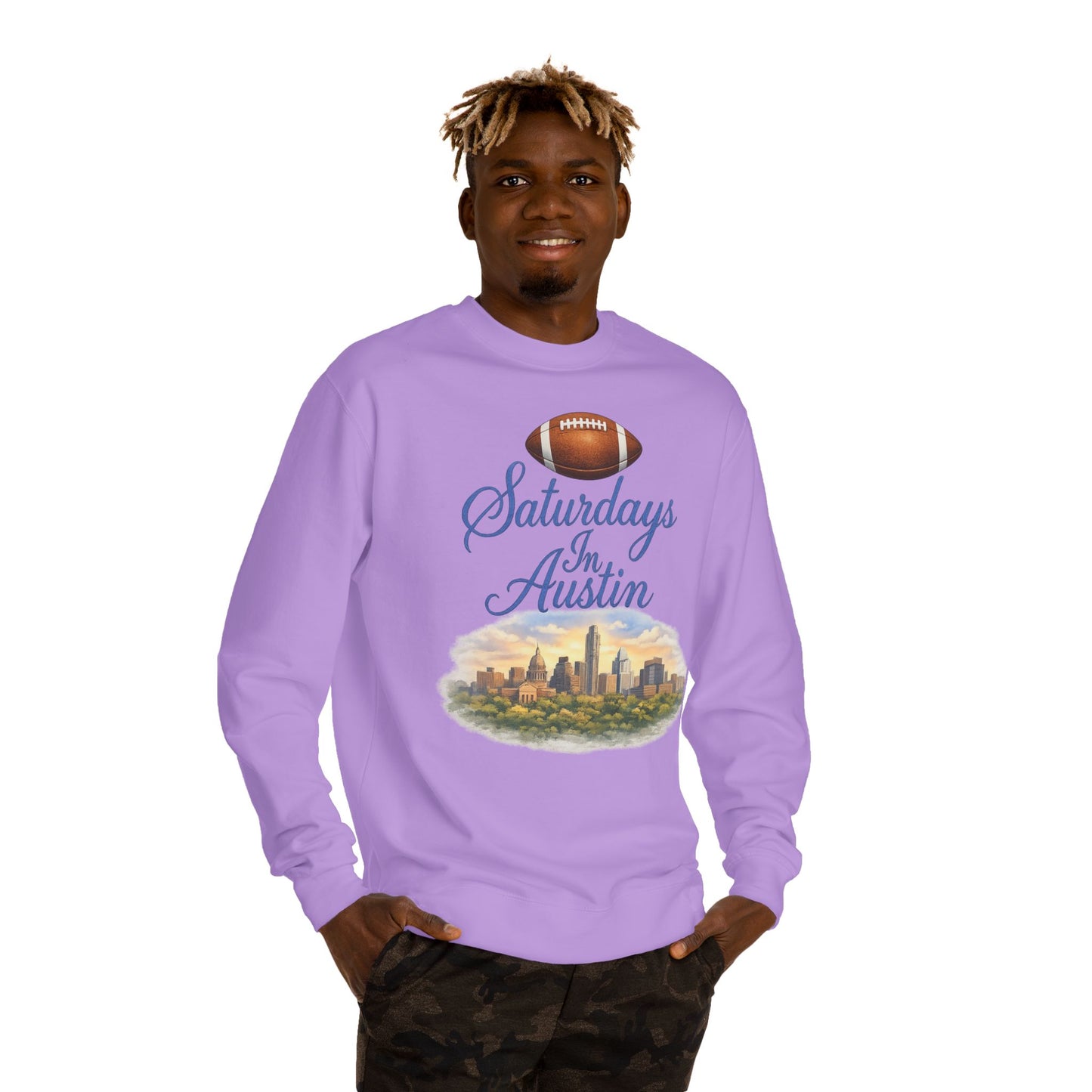 Saturdays in Austin Football Sweatshirt