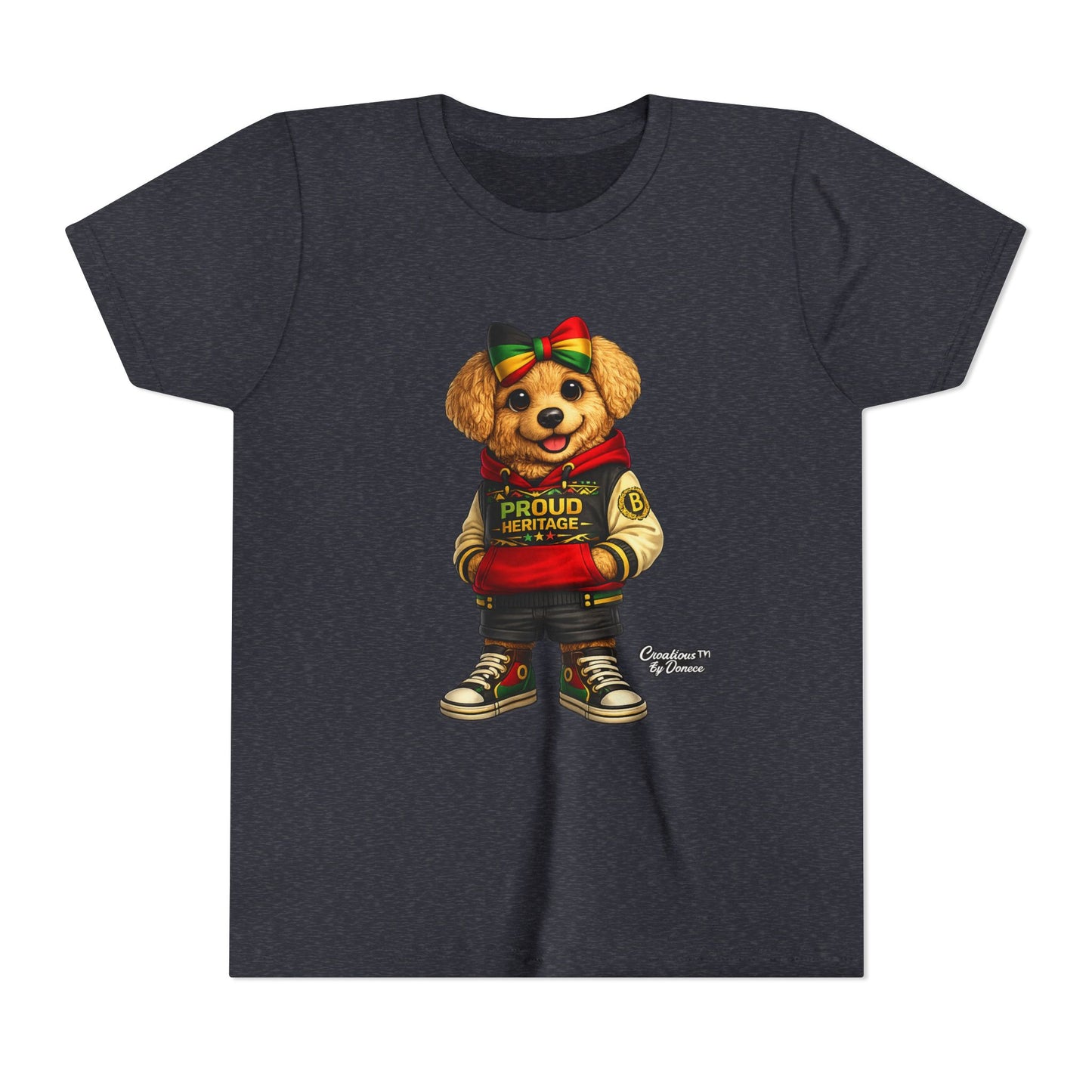 Kids Rasta Bear 'Proud Heritage' Tee