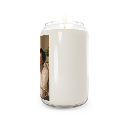 Soy Candle — "Perfect Peace" Inspirational Prayer Quote, 13.75oz