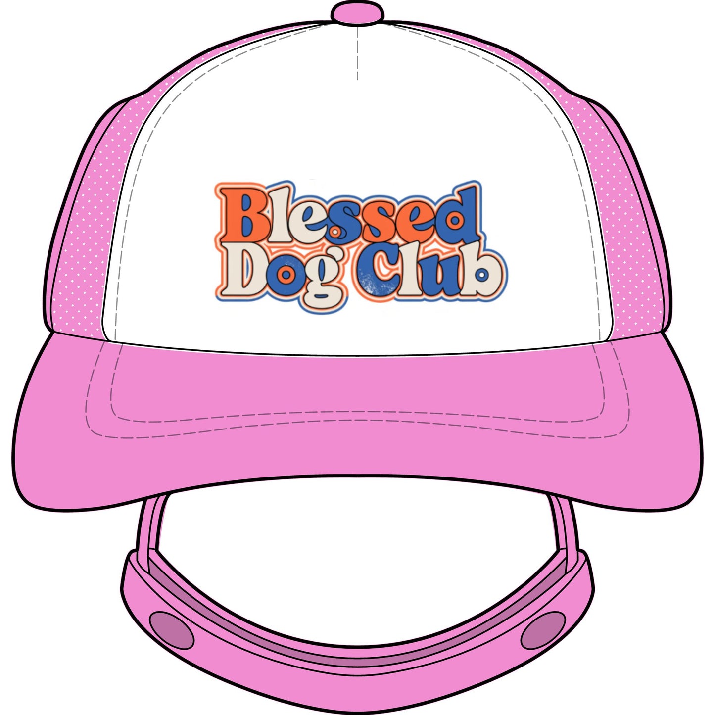 Blessed Dog Club Trucker Hat
