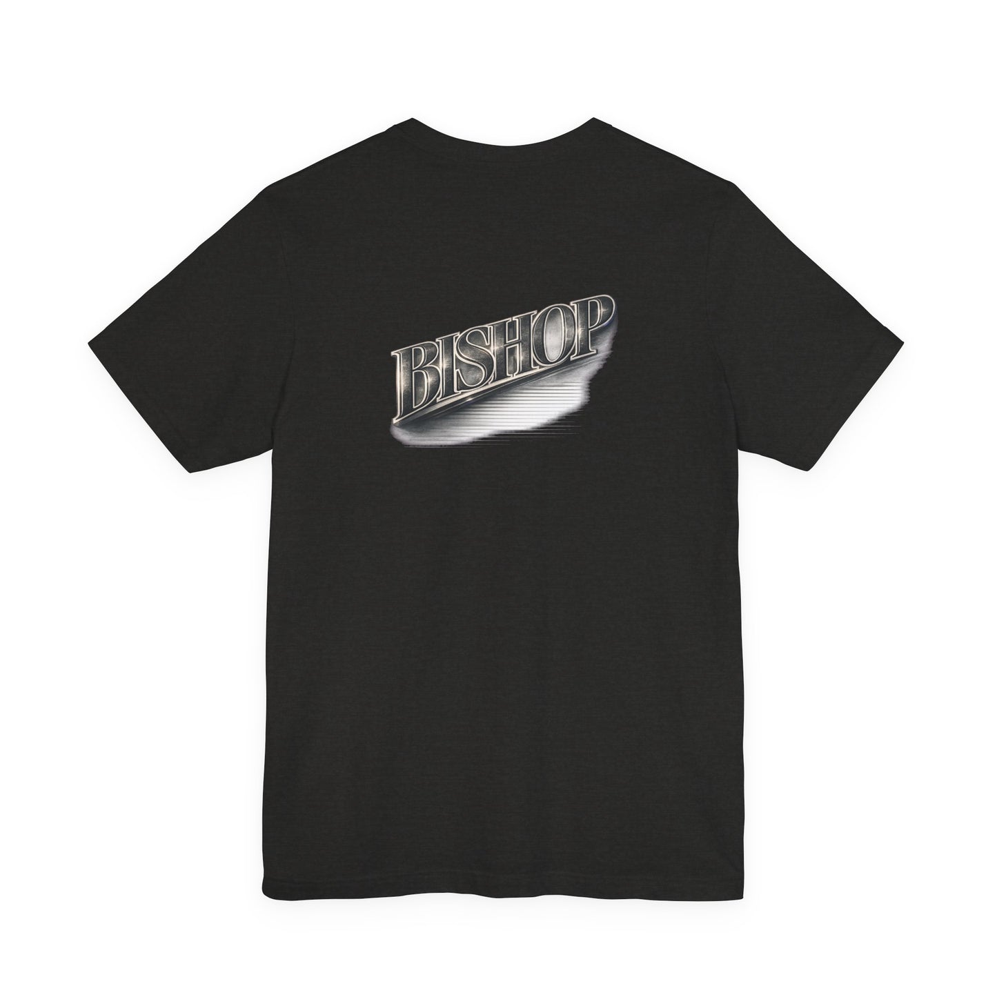Bishop Retro Chrome Logo T‑Shirt
