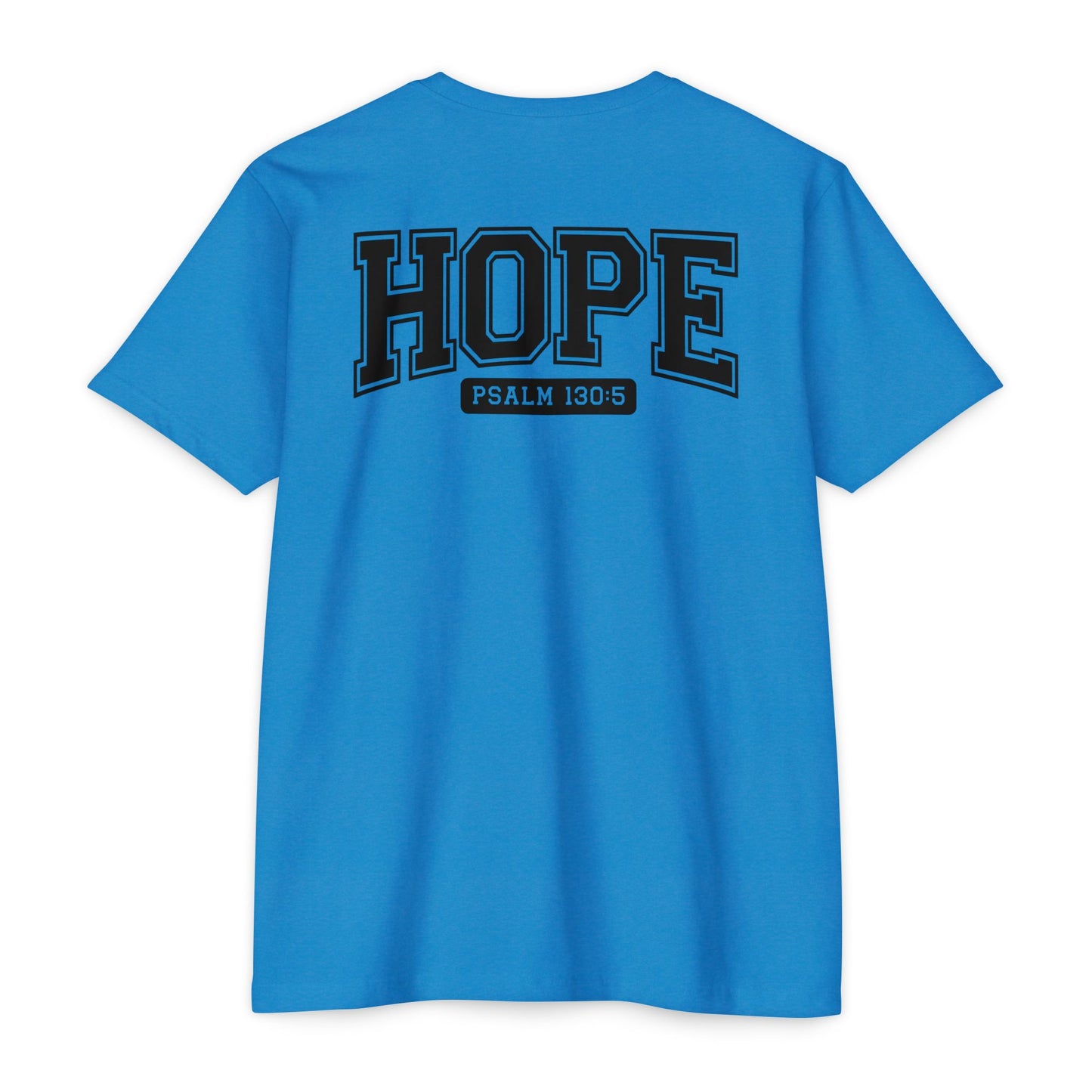 Hope Psalm 130:5 T-Shirt — Inspirational Faith Tee