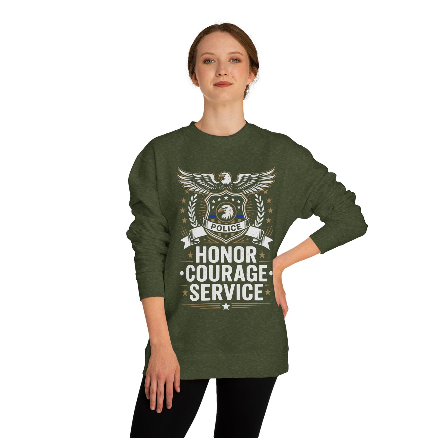 Police Honor Courage Service Sweatshirt