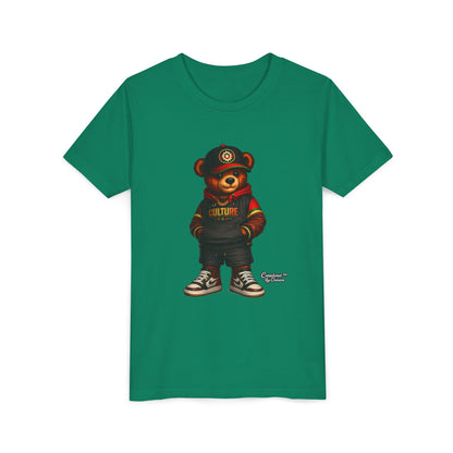 Youth Tee — Urban Bear "Culture" Graphic