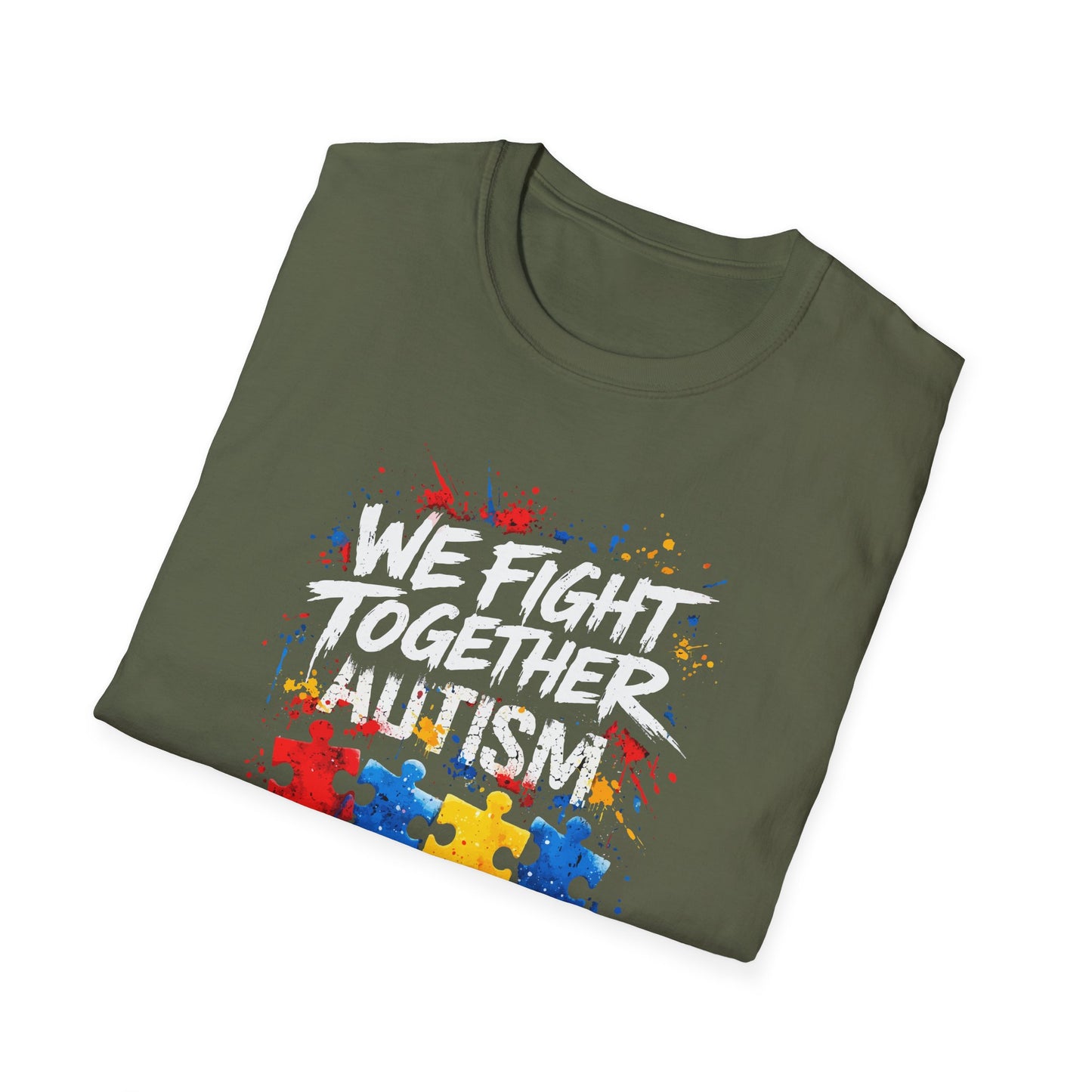 We Fight Together Autism T-Shirt