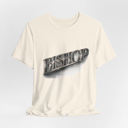 Bishop Retro Chrome Logo T‑Shirt