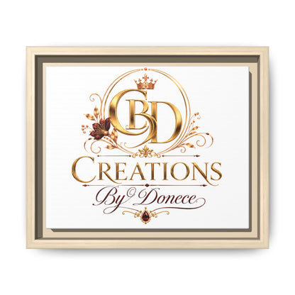 Creations By Donece — Framed Matte Canvas Wall Art